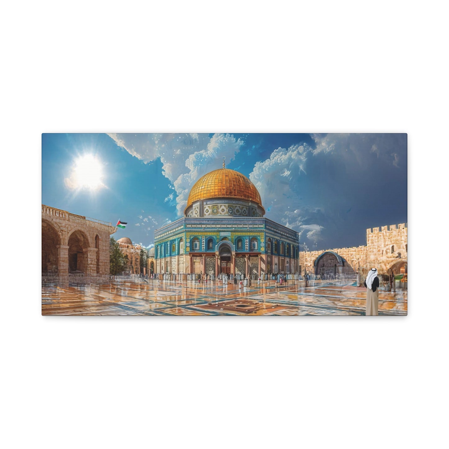 The Liberated Jerusalem Painting